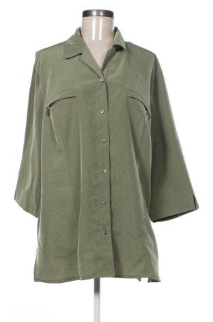 Дамска риза Unbranded, Размер 5XL, Цвят Зелен, Цена 13,80 €, #136769461