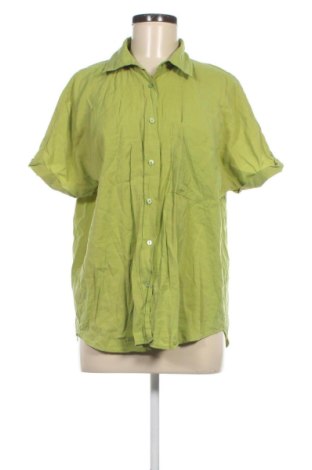 Cămașă de femei Defacto, Mărime M, Culoare Verde, Preț 34,99 Lei, #136769864