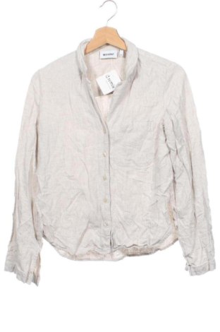 Cămașă de femei Weekday, Mărime XS, Culoare Ecru, Preț 41,99 Lei, #136772865