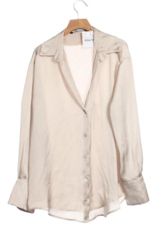 Cămașă de femei Zara, Mărime XS, Culoare Bej, Preț 42,99 Lei, #136786028