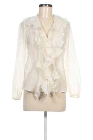 Дамска риза Zara, Размер XS, Цвят Екрю, Цена 18,40 €, #136787095