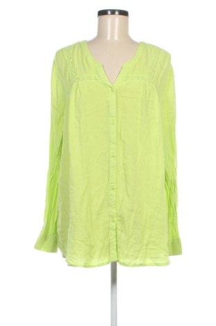 Γυναικείο πουκάμισο Bpc Bonprix Collection, Μέγεθος XXL, Χρώμα Πράσινο, Τιμή 12,99 €, #136787104