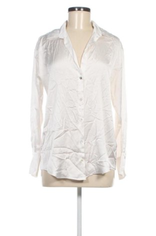 Cămașă de femei Zara, Mărime L, Culoare Ecru, Preț 81,99 Lei, #136788689