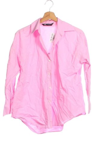 Cămașă de femei Zara, Mărime XS, Culoare Roz, Preț 80,99 Lei, #136791261