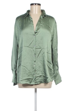 Cămașă de femei Zara, Mărime L, Culoare Verde, Preț 75,99 Lei, #136792200
