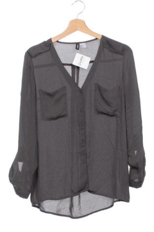Дамска риза H&M, Размер XS, Цвят Сив, Цена 6,13 €, #136792726
