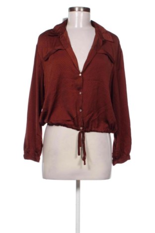 Дамска риза Zara, Размер XL, Цвят Кафяв, Цена 19,94 €, #136808525