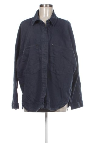 Cămașă de femei Zara, Mărime L, Culoare Albastru, Preț 96,99 Lei, #136814266