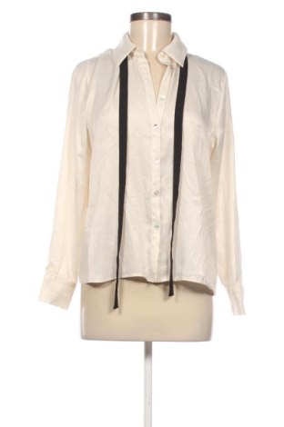 Cămașă de femei Zara, Mărime XS, Culoare Ecru, Preț 94,99 Lei, #136824965
