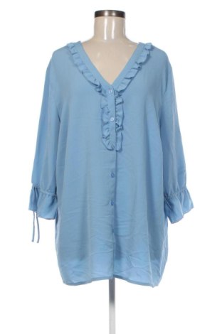 Cămașă de femei Unbranded, Mărime 4XL, Culoare Albastru, Preț 88,99 Lei, #136839655