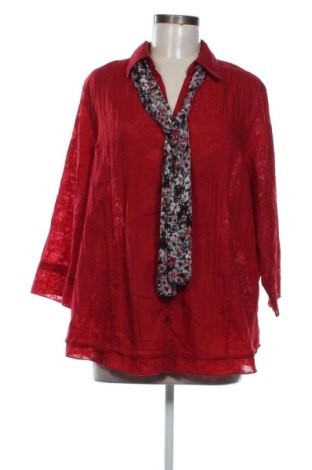 Дамска риза Bexleys, Размер 3XL, Цвят Червен, Цена 13,29 €, #136840722