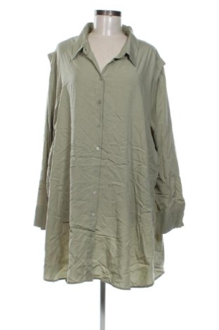 Дамска риза Ulla Popken, Размер 5XL, Цвят Зелен, Цена 25,05 €, #136840910
