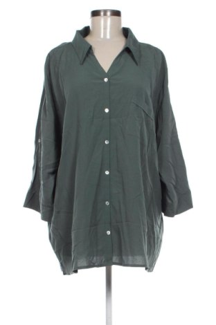 Damenbluse Ulla Popken, Größe 3XL, Farbe Grün, Preis 20,99 €, #136843194