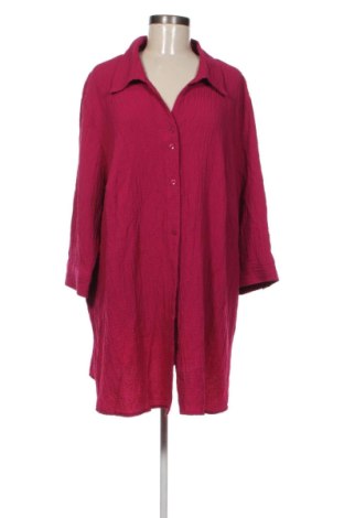 Дамска риза Ulla Popken, Размер 3XL, Цвят Розов, Цена 9,71 €, #136851543