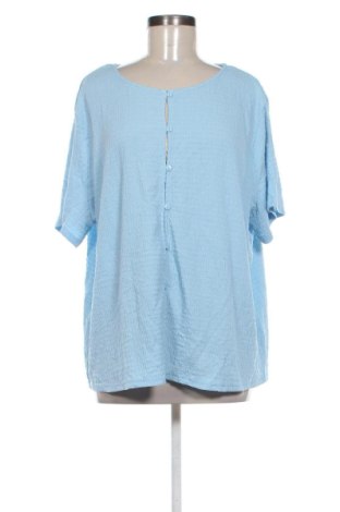Γυναικείο πουκάμισο Unbranded, Μέγεθος 3XL, Χρώμα Μπλέ, Τιμή 15,99 €, #136856776