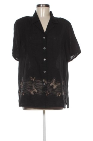 Cămașă de femei Foglie Rosse, Mărime L, Culoare Negru, Preț 65,17 Lei, #136741385