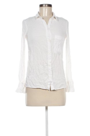 Cămașă de femei Bershka, Mărime S, Culoare Alb, Preț 47,99 Lei, #136748206