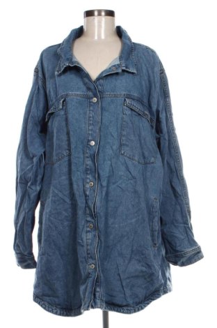 Γυναικείο πουκάμισο Unbranded, Μέγεθος 3XL, Χρώμα Μπλέ, Τιμή 14,99 €, #136808678
