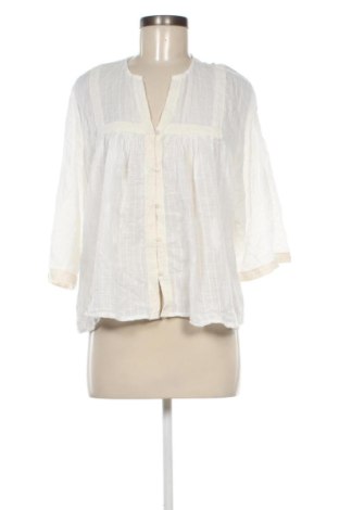 Cămașă de femei Zara, Mărime XXL, Culoare Ecru, Preț 88,99 Lei, #136839996