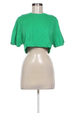 Damski T-shirt Bershka, Rozmiar M, Kolor Zielony, Cena 34,99 zł, #136743591