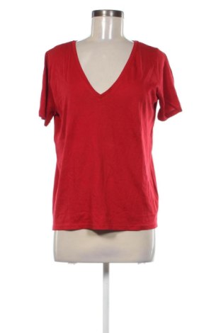 Damen T-Shirt Stradivarius, Größe M, Farbe Rot, Preis 9,99 €, #136756716