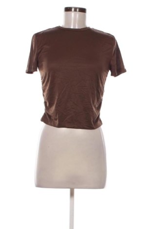 Γυναικείο t-shirt Sinsay, Μέγεθος XS, Χρώμα Καφέ, Τιμή 6,99 €, #136762251