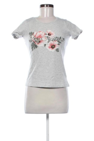 Дамска тениска Pepe Jeans, Размер S, Цвят Сив, Цена 12,27 €, #136771661