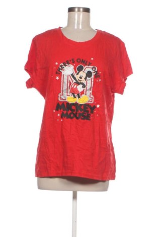 Damen T-Shirt Disney, Größe XL, Farbe Rot, Preis 11,99 €, #136772996