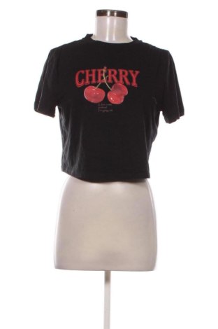 Γυναικείο t-shirt SHEIN, Μέγεθος L, Χρώμα Μαύρο, Τιμή 9,99 €, #136782831