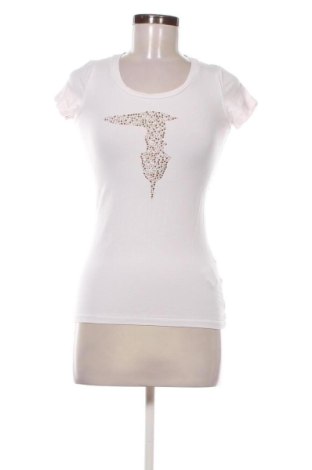 Γυναικείο t-shirt Trussardi, Μέγεθος XS, Χρώμα Λευκό, Τιμή 18,99 €, #136784426