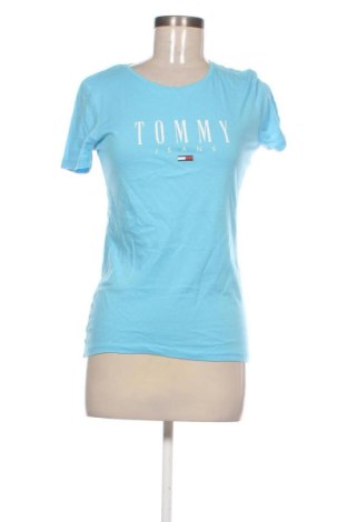Дамска тениска Tommy Jeans, Размер M, Цвят Син, Цена 21,47 €, #136785198