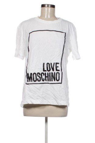 Damen T-Shirt Love Moschino, Größe L, Farbe Weiß, Preis 41,99 €, #136788868