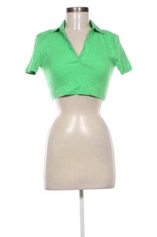 Damen T-Shirt Zara, Größe XS, Farbe Grün, Preis 10,99 €, #136790484