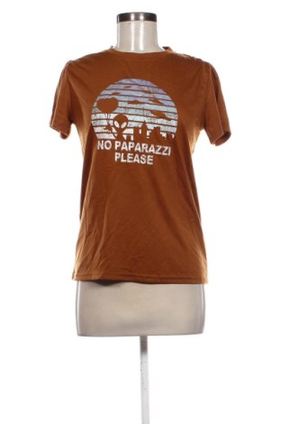 Γυναικείο t-shirt SHEIN, Μέγεθος M, Χρώμα Πορτοκαλί, Τιμή 9,99 €, #136793371