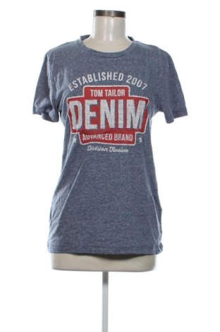 Damen T-Shirt Tom Tailor, Größe M, Farbe Blau, Preis 10,99 €, #136794935