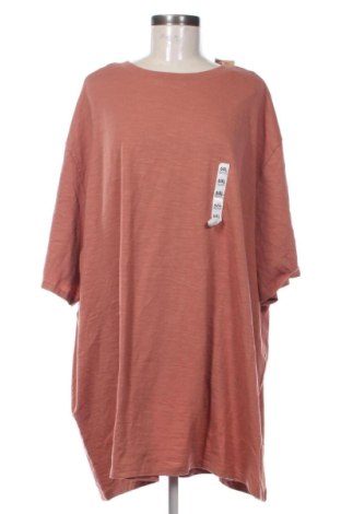 Damski T-shirt Kiabi, Rozmiar 5XL, Kolor Popielaty róż, Cena 60,99 zł, #136808424