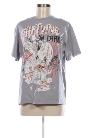 Tricou de femei Bershka, Mărime XS, Culoare Gri, Preț 40,99 Lei, #136809386