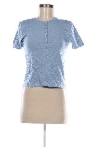 Damski T-shirt Zara, Rozmiar M, Kolor Niebieski, Cena 34,99 zł, #136818821