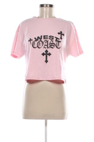 Damski T-shirt Boohoo, Rozmiar XL, Kolor Różowy, Cena 48,23 zł, #136824107