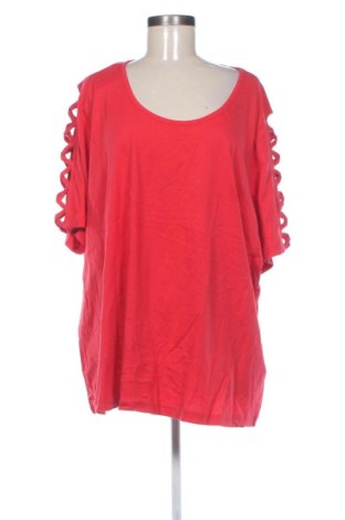 Γυναικείο t-shirt Unbranded, Μέγεθος 5XL, Χρώμα Κόκκινο, Τιμή 12,99 €, #136825867