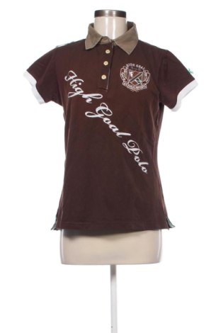 Γυναικείο t-shirt Hv Polo, Μέγεθος M, Χρώμα Καφέ, Τιμή 8,99 €, #136830363