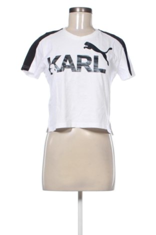 Tricou de femei Karl Lagerfeld X Puma, Mărime XS, Culoare Alb, Preț 134,99 Lei, #136837363