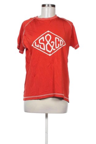 Γυναικείο t-shirt Levi's, Μέγεθος M, Χρώμα Κόκκινο, Τιμή 7,99 €, #136839222