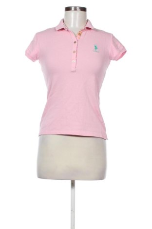 Damski T-shirt U.S. Polo Assn., Rozmiar XS, Kolor Różowy, Cena 301,90 zł, #136839825