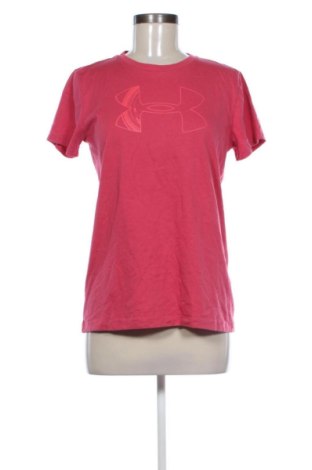 Damski T-shirt Under Armour, Rozmiar M, Kolor Różowy, Cena 66,99 zł, #136839826
