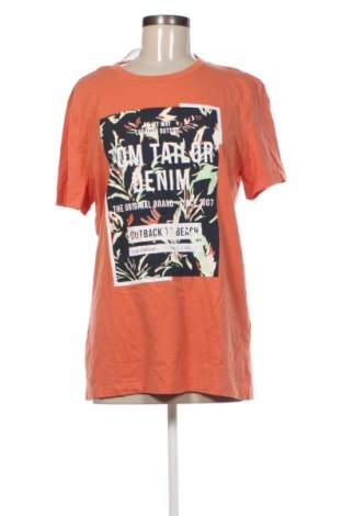 Дамска тениска Tom Tailor, Размер L, Цвят Оранжев, Цена 8,18 €, #136846288