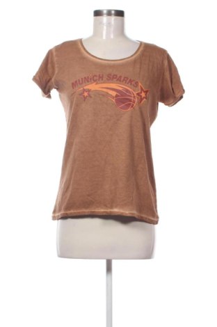 Damski T-shirt B&C Collection, Rozmiar L, Kolor Brązowy, Cena 21,99 zł, #136846733