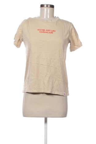 Дамска тениска Uniqlo, Размер M, Цвят Бежов, Цена 10,73 €, #136851211