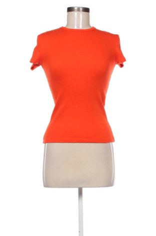 Damski T-shirt Zara, Rozmiar XS, Kolor Pomarańczowy, Cena 37,99 zł, #136852703