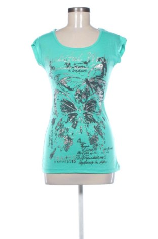 Γυναικείο t-shirt Blind Date, Μέγεθος S, Χρώμα Πράσινο, Τιμή 6,99 €, #136868799